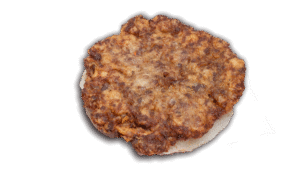 Arepa con torta de carne